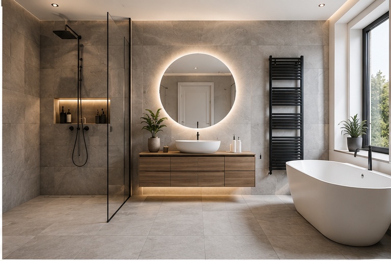 Modernes Badezimmer